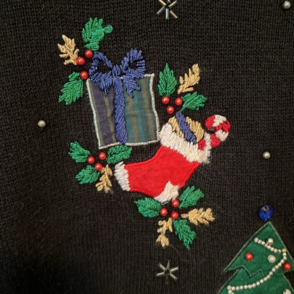Nutcracker Christmas Sweater Size L - image 3